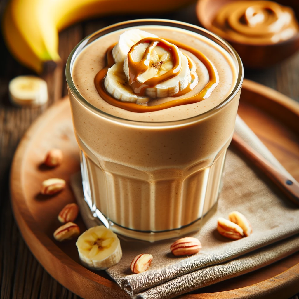 Peanut butter smoothie for pregnant women