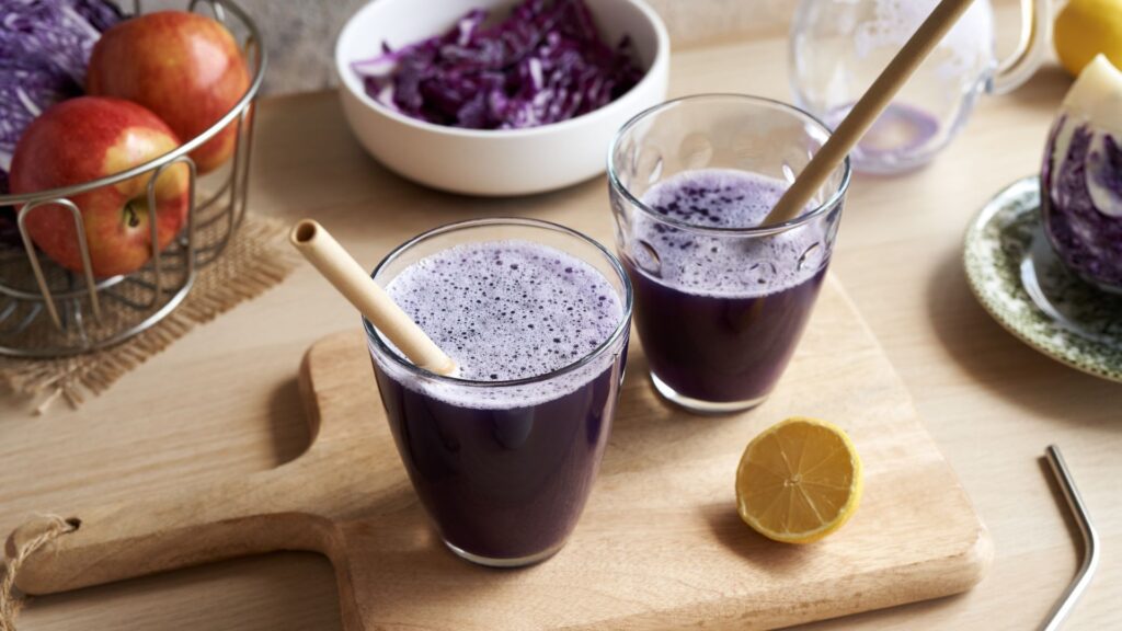 Purple cabbage juice benefits