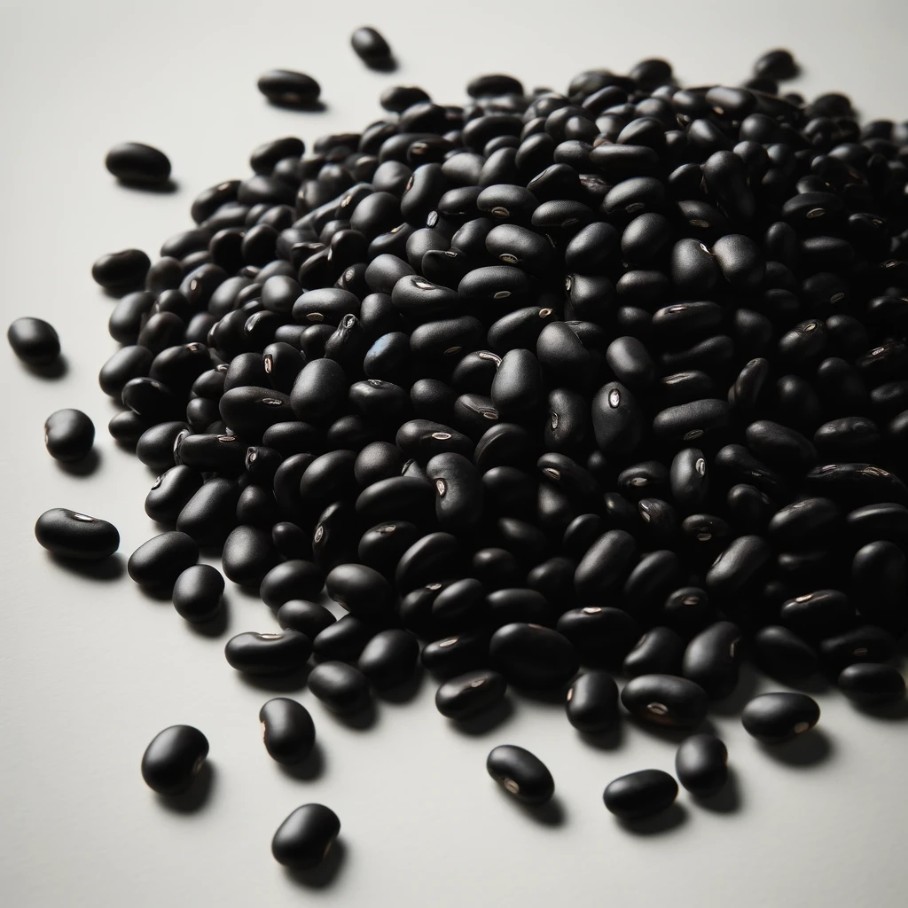 black beans texture