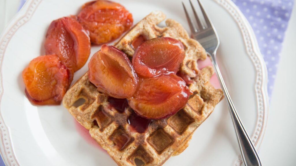 Breakfast waffles