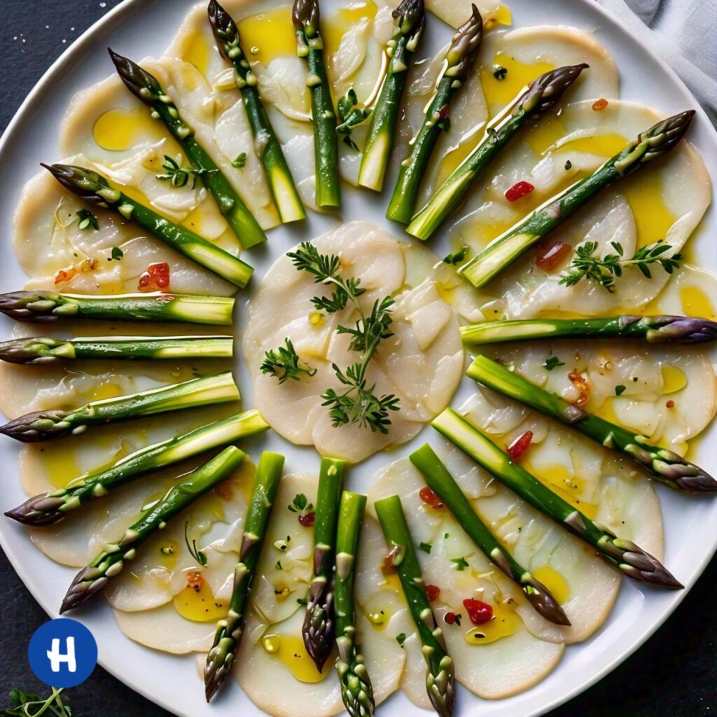 raw asparagus recipe