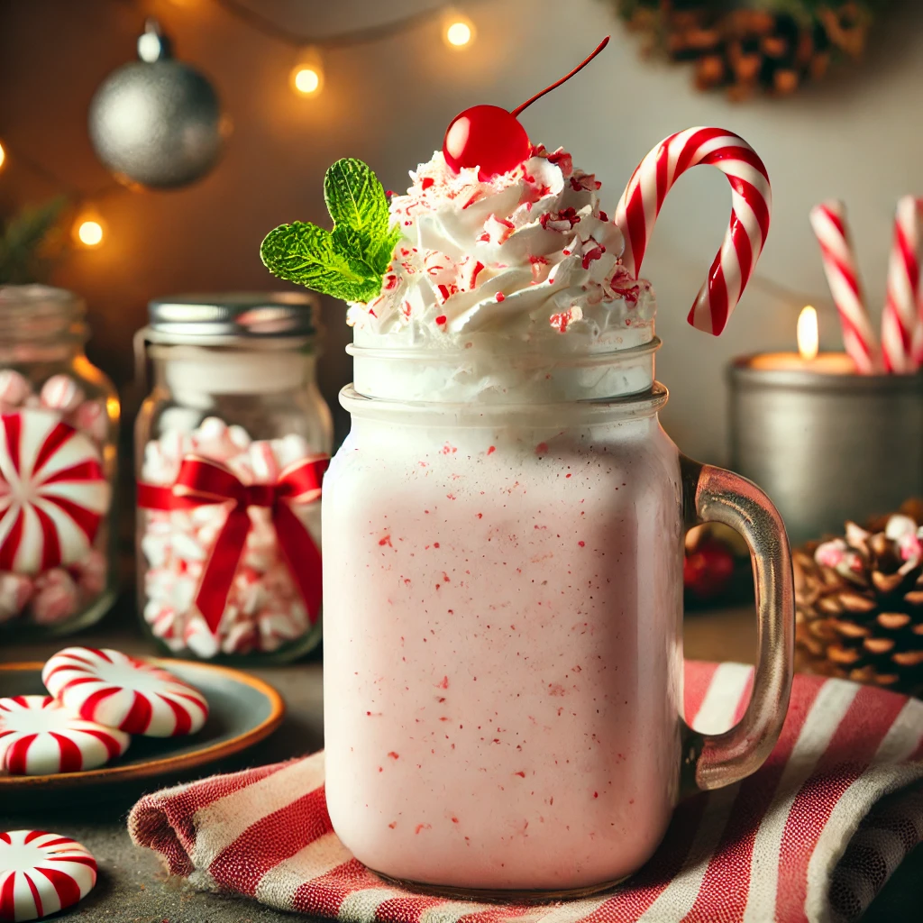 How to make peppermint milkshakes