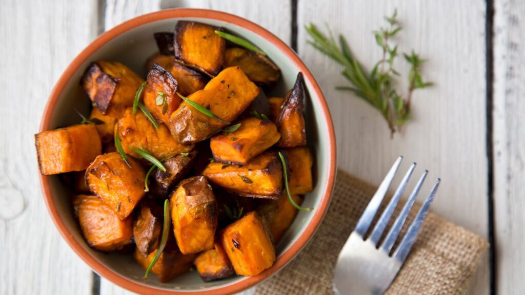 Cooked Sweet potatoes