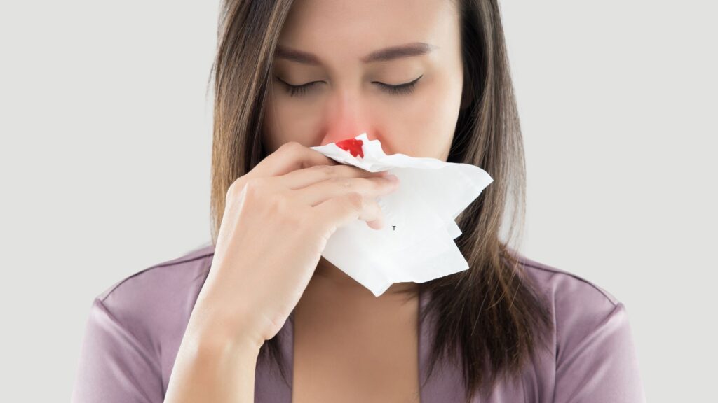 Causes of frequent nosebleeds