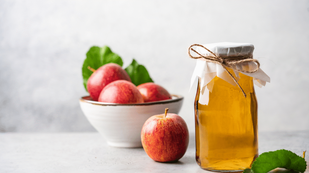 apple cider vinegar spray can