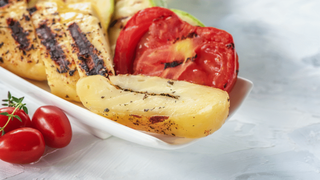 How to fry halloumi the right way