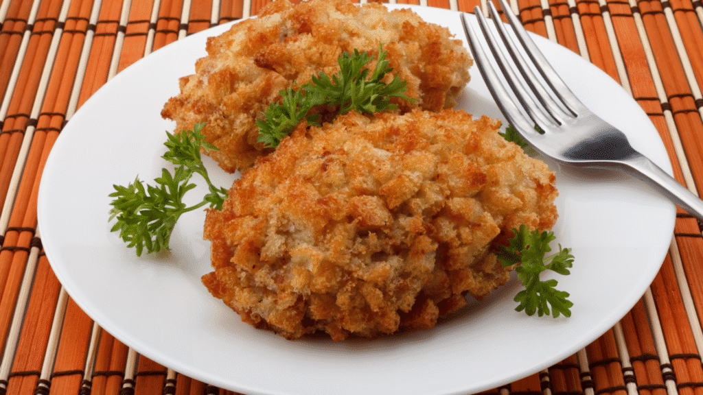 Oven baked chicken kiev