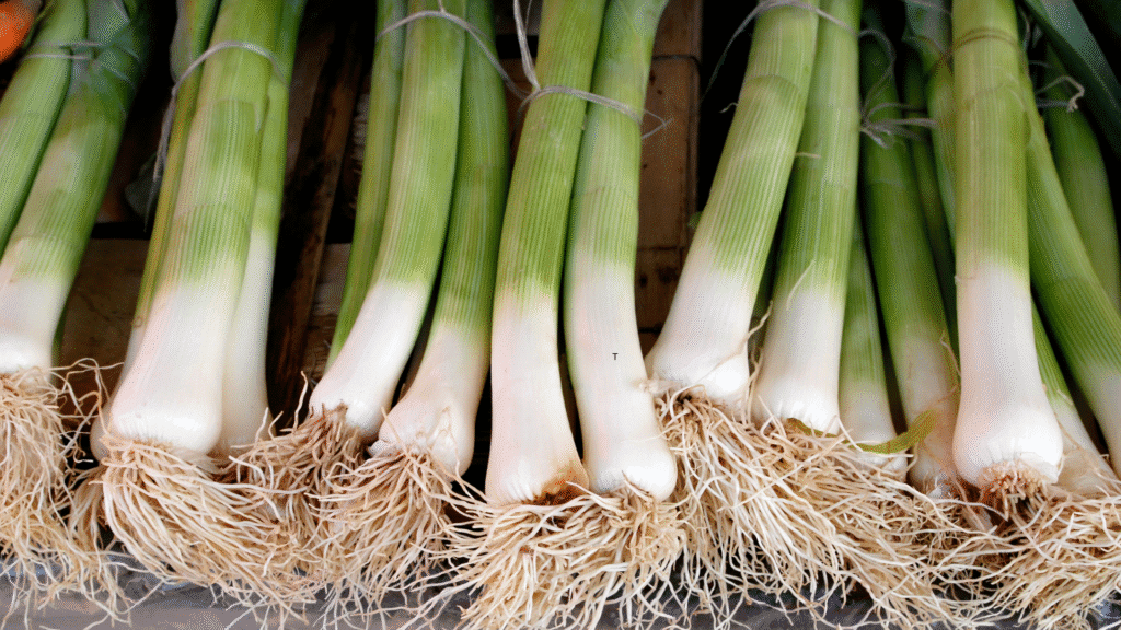 How to freeze leeks