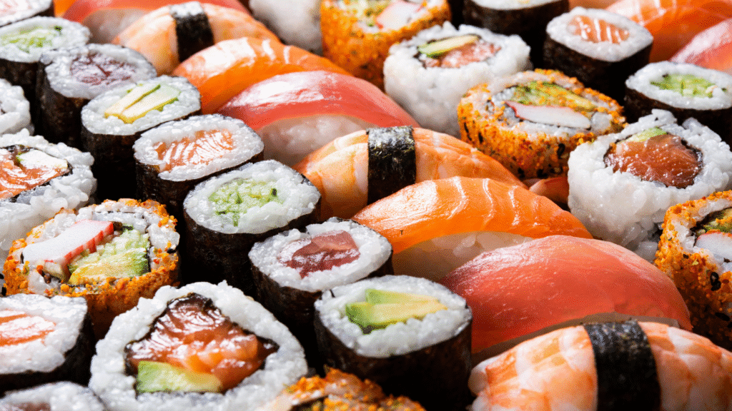 how to use wasabi and sushi