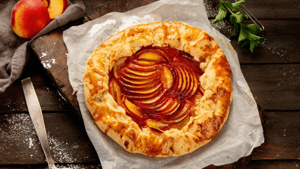 Nectarine gallete recipe