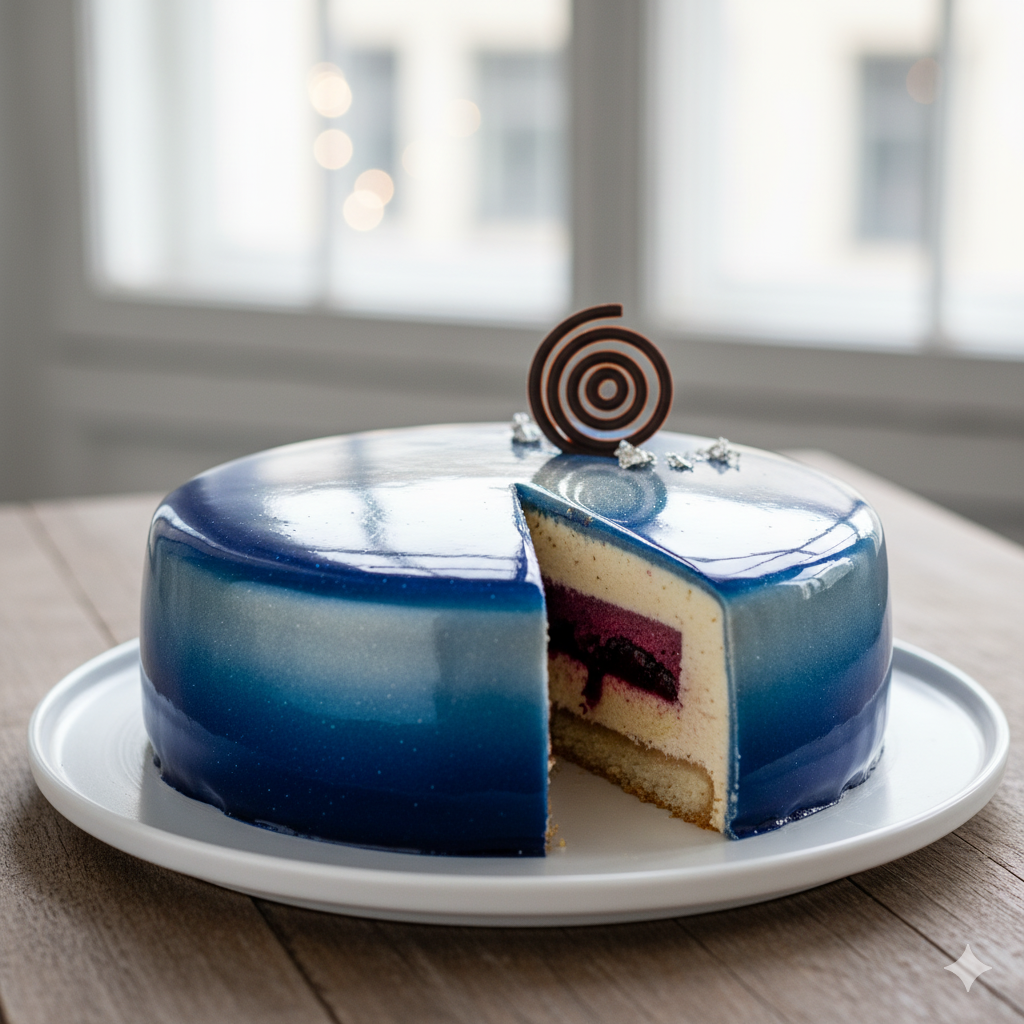 Ayna Sırlı Pasta (Mirror Glaze)