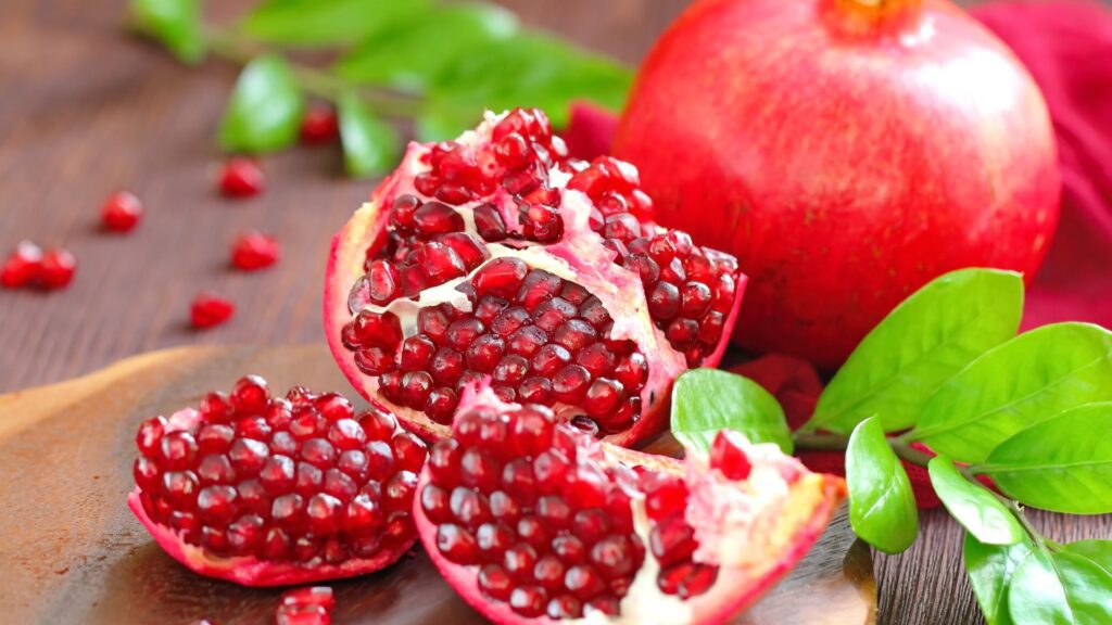 Pomegranates for testosterone increase