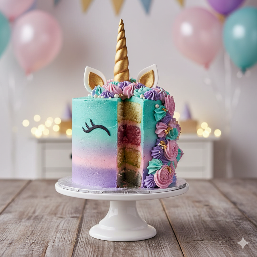 unicorn pasta