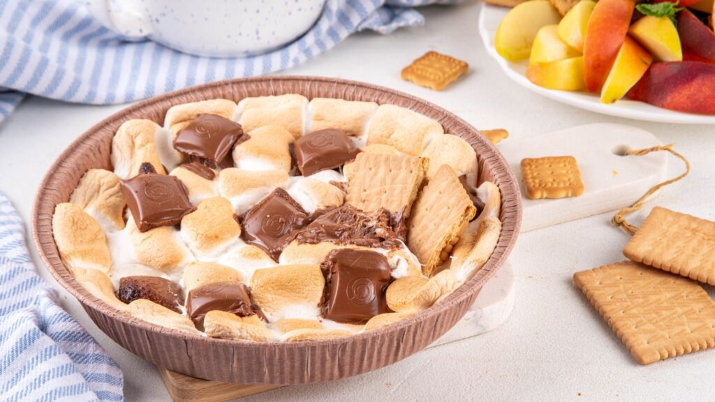 S'mores dip no bake