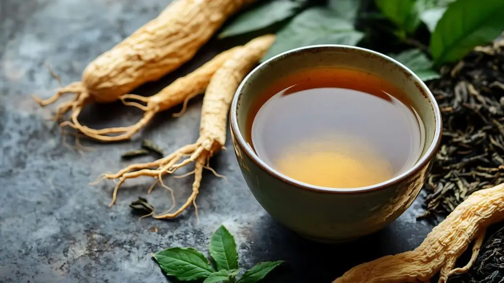 Ginseng tea