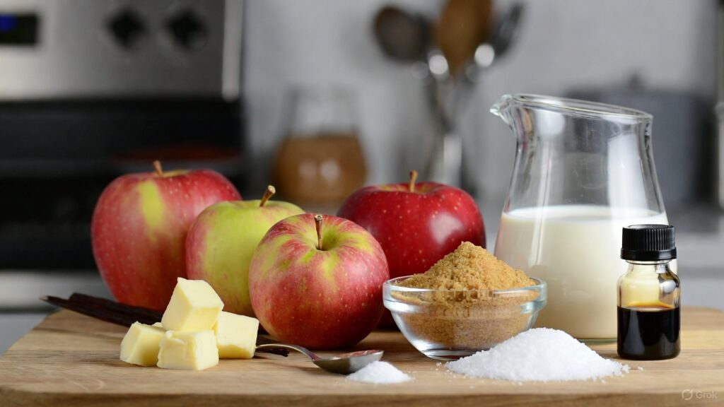 Caramel apple Nachos recipe ingredients 
