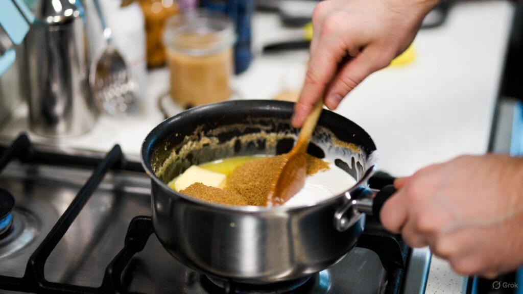 How to make caramel apple nachos
