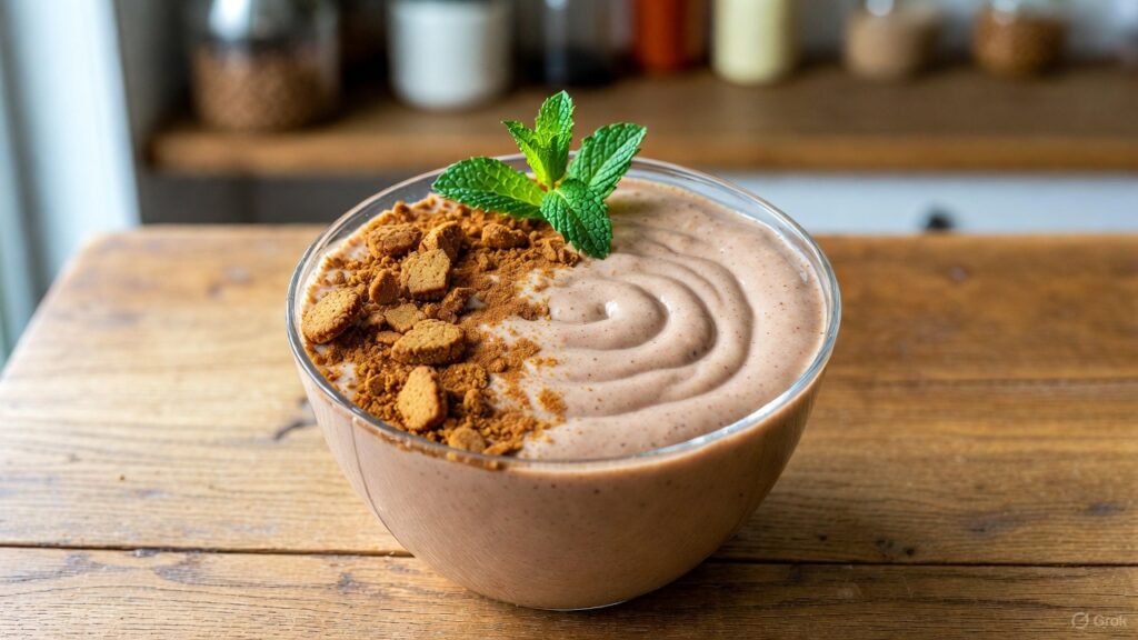 Gingerbread smoothie bowl recipe nutrition